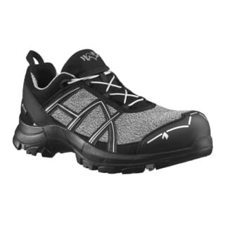 HAIX Schuh BLACK EAGLE 40.1, LOW, S3, schwarz-silber, Gr. 4,5 (37)