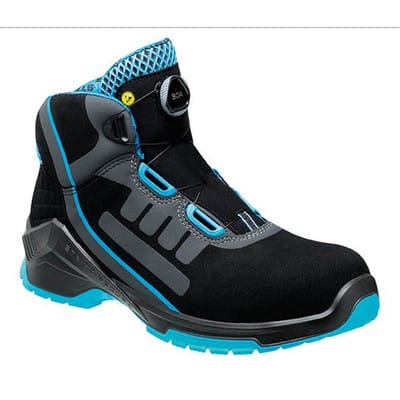Steitz SECURA Schnürstiefel schwarz/blau VD PRO 1800 ESD, S2 NB BOA, EU-Schuhgröße: 40