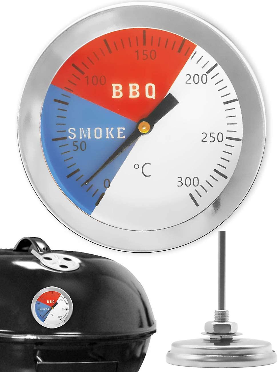 Analoges Kochthermometer Für Grill, Smoker, Kochtopf, Bratpfanne, Ø 5,2 Cm, 0 °c - 300 °c