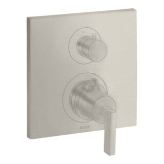 hansgrohe Fertigmontageset Axor Citterio UP-THM, m Absp-vtl, Hebel, Edelstahl-Optik