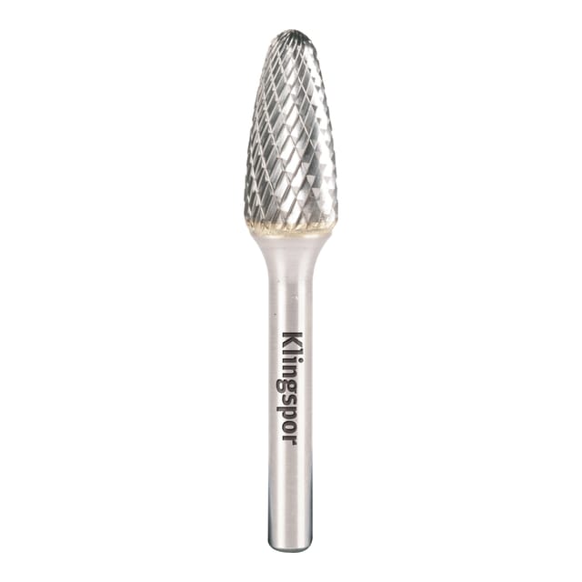 Klingspor HF 100 F Hartmetallfräser, 9,6 x 19 x 6 mm Spezialverzahnung Stahl