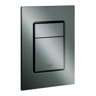 Grohe Abdeckplatte Skate Cosmopolitan S hard graphite, senkrechte Montage