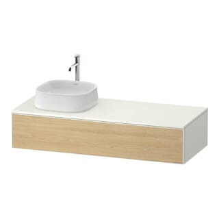 Duravit Waschtischunterschrank Zencha 130x55cm, B L, E na/we m, k Einr-Sys