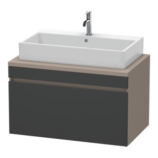Duravit Waschtischunterschrank DuraStyle 90x54,8cm, gra m/bas ma, f Kons, 1 Ausz.