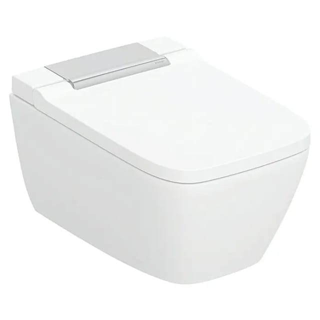 Geberit WC-Komp. AquaClean Sela Square m WWC, we. K-Tect / hochglanz-verchromt