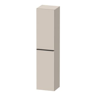 Duravit Hochschrank D-Neo 40x36cm, 1 Tür, 5 Bö, An L, sw/Taup ma