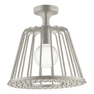 hansgrohe Kopfbrause Axor Nendo 275 1jet m Decke, 275mm, 1j, Edelstahl-Optik