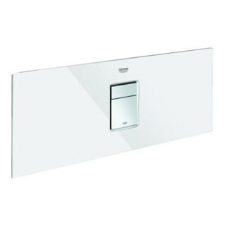 Grohe Abdeckplatte 42481 mit Drucktaste für Rapid SL Glasmodul moon white