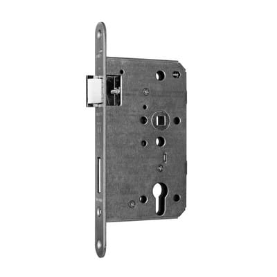 BMH Einsteckschloss, 1000,PZW72/9, D65,F24x235rd,Si,DL, m.Logo