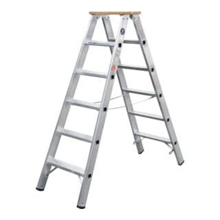 ILLER-LEITER Stufenstehleiter beidseit. 3 Stufen 51703