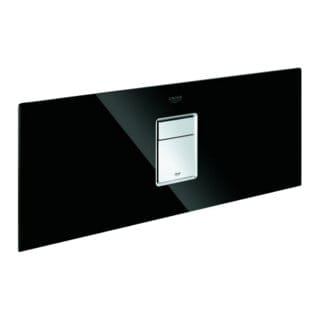 Grohe Abdeckplatte 42481 mit Drucktaste für Rapid SL Glasmodul velvet black