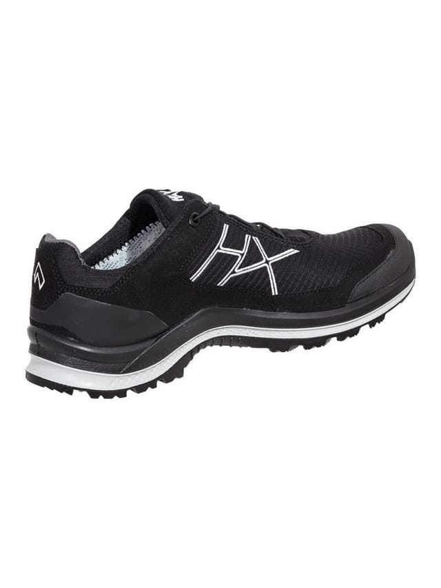 HAIX Schuh BLACK EAGLE GTX WS LOW, schwarz-silber, Gr. 6,5 (40)