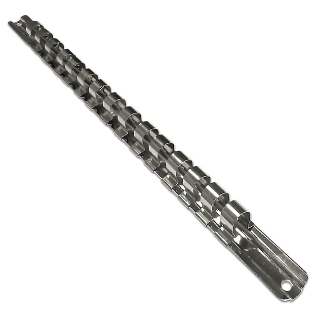 BGS Aufsteckschiene mit 15 Clips 12,5 mm
