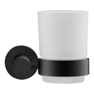 Duravit Glashalter D-Code 11,5x10,2cm, Gl. we. ma, Gl. re, sw matt