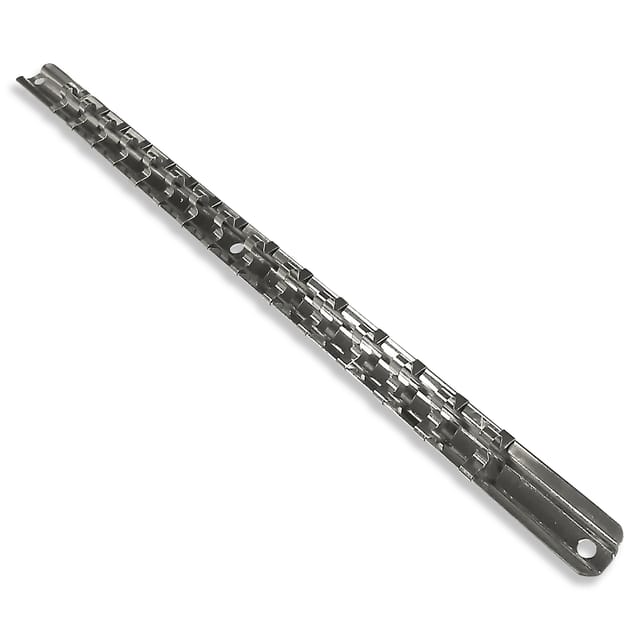 BGS Aufsteckschiene mit 15 Clips 6,3 mm