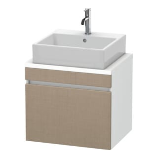 Duravit Waschtischunterschrank Com DuraStyle 60x47,8cm, lei/we ma, f Kons, 1 Auszug