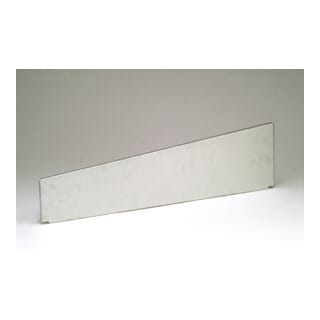 Regalwerk BERT-Schütten-Abtrenner/Abteilung LINKS für 300mm tiefes Regalfeld Stahlblech