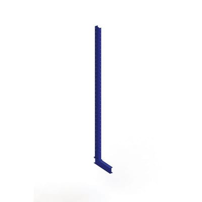 Meta Kragarmregal Ständer IPE140 einseitig 3500 x 400 mm Enzianblau Multistrong M
