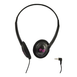 E+P Elektrik Stereo-Kopfhörer sw C21