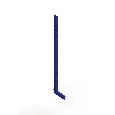 Meta Kragarmregal Ständer IPE140 einseitig 3500 x 500 mm Enzianblau Multistrong M