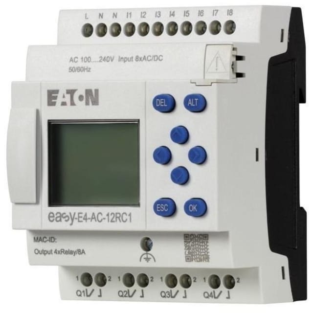 Eaton Steuerrelais 8 digitale Eingänge EASY-E4-AC-12RC1