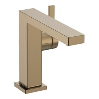 hansgrohe Einhebel-Waschtischarmatur Tecturis E Ausl. 155mm, o. Abl.garn, brushed bronze
