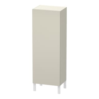 Duravit Halbhochschrank L-Cube 50x36,3x132cm, Tür links, taupe matt