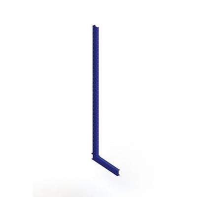 Meta Kragarmregal Ständer IPE140 einseitig 3500 x 800 mm Enzianblau Multistrong M