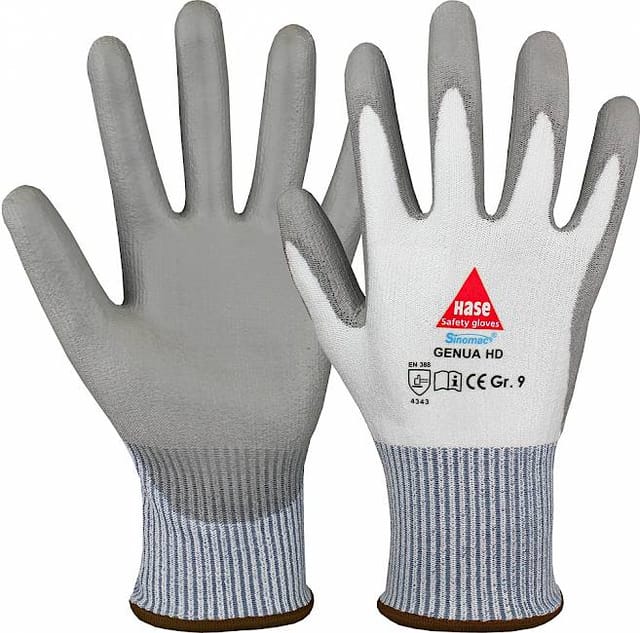 Hase Schnittschutzhandschuhe Genua HD Größe 6, Dyneema