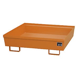 Bauer Südlohn Auffangwanne AO-4/A, lackiert, Gelborange