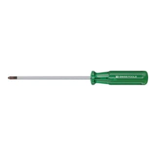 PB Swiss Tools Pozidriv-Schraubendreher, mit Kunststoffheft, Kreuzschlitzgröße 4