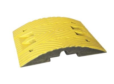 Moravia Fahrbahnschwelle TOPSTOP-30-RE Normelement gelb 500 x 500 x 30 mm