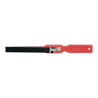 Flexibler Schleifbandhalter, 25 x 120 mm, für 13 mm Schleifbandbreite