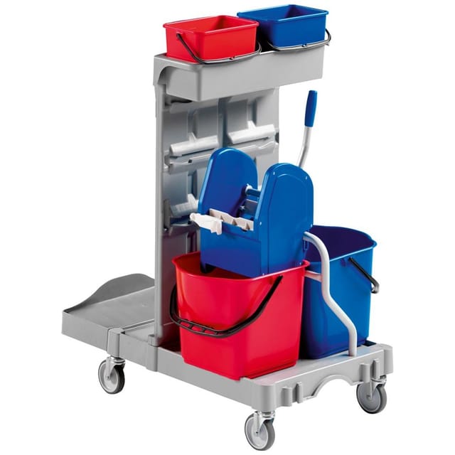 Reinigungswagen Poly II 970x680x1110 2x15l