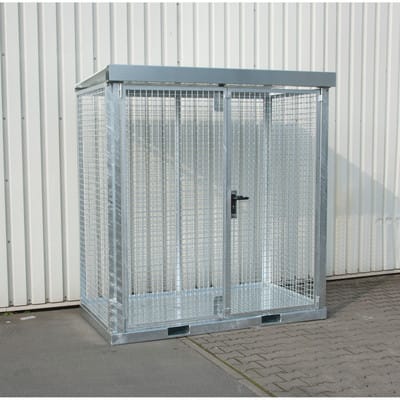Bauer Südlohn Gasflaschen-Container GFC-E/T M1, feuerverzinkt