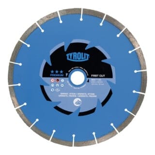 TYROLIT Diamant-Trennscheibe PREMIUM*** Fast Cut, Scheiben-Ø: 125 mm