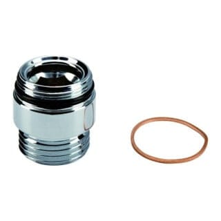Grohe Anschlussnippel 47355 M22x1 x 1/2" 47355 chrom