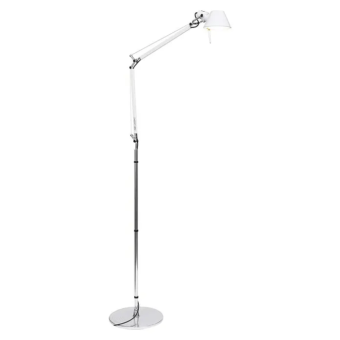 Artemide Stehleuchte Tolomeo Terra (Höhe: 226 cm, Farbe Gehäuse: Silber, Weiß)