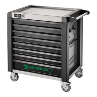 Stahlwille Werkstattwagen 98/8 PRO 8 Schubl. 651 x 1001 x 1020 mm anthrazit, RAL 7016; schwarz RAL 9005