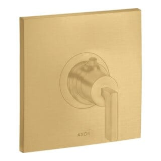 hansgrohe Fertigset Axor Citterio HF UP-THM, m Hebelgriff, brushed gold optic