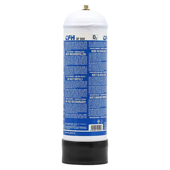 CFH Sauerstoff-Flasche SF 509 (2,2 l, Druck: 110 bar)