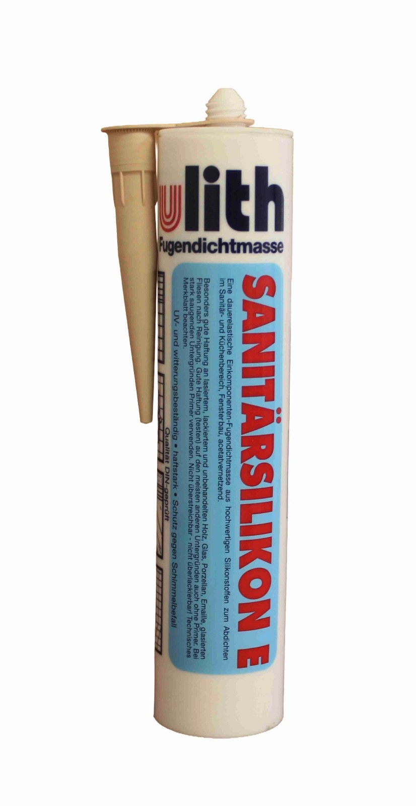 Ulith Fugendichtmasse 300ml Sanitärsilikon Sanitärsilicon pergamon Restposten Bild 3