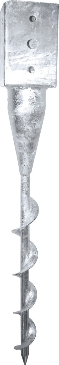 Floraworld Einschraubbodenhülse 80 cm für 9 x 9 cm Pfosten feuerverzinkt