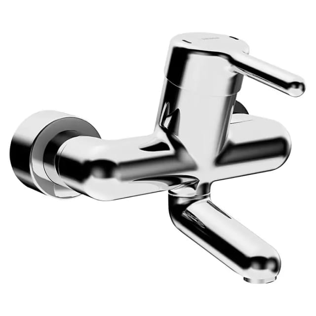 Hansa WT-Wand-EHM HANSAMEDIPRO Ausl. 171mm, S-Anschl. verd/absp., chrom