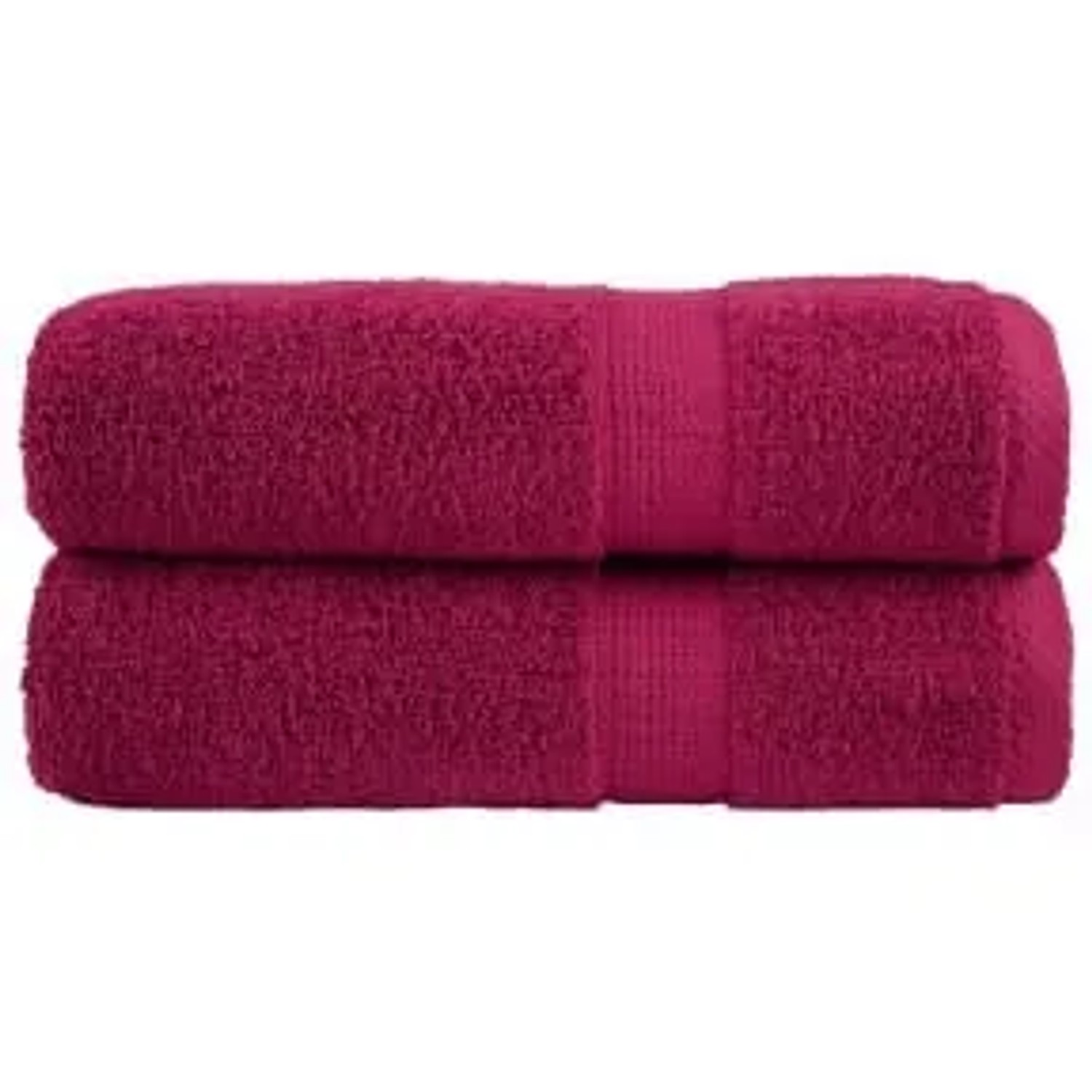 vidaXL Premium-Handtücher 2 Stk Bordeaux 50x100 cm 600 g/m2 Baumwolle