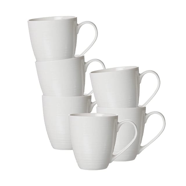 Ritzenhoff & Breker Suomi XXL Jumbobecher 550 ml 6er Set Cremeweiß