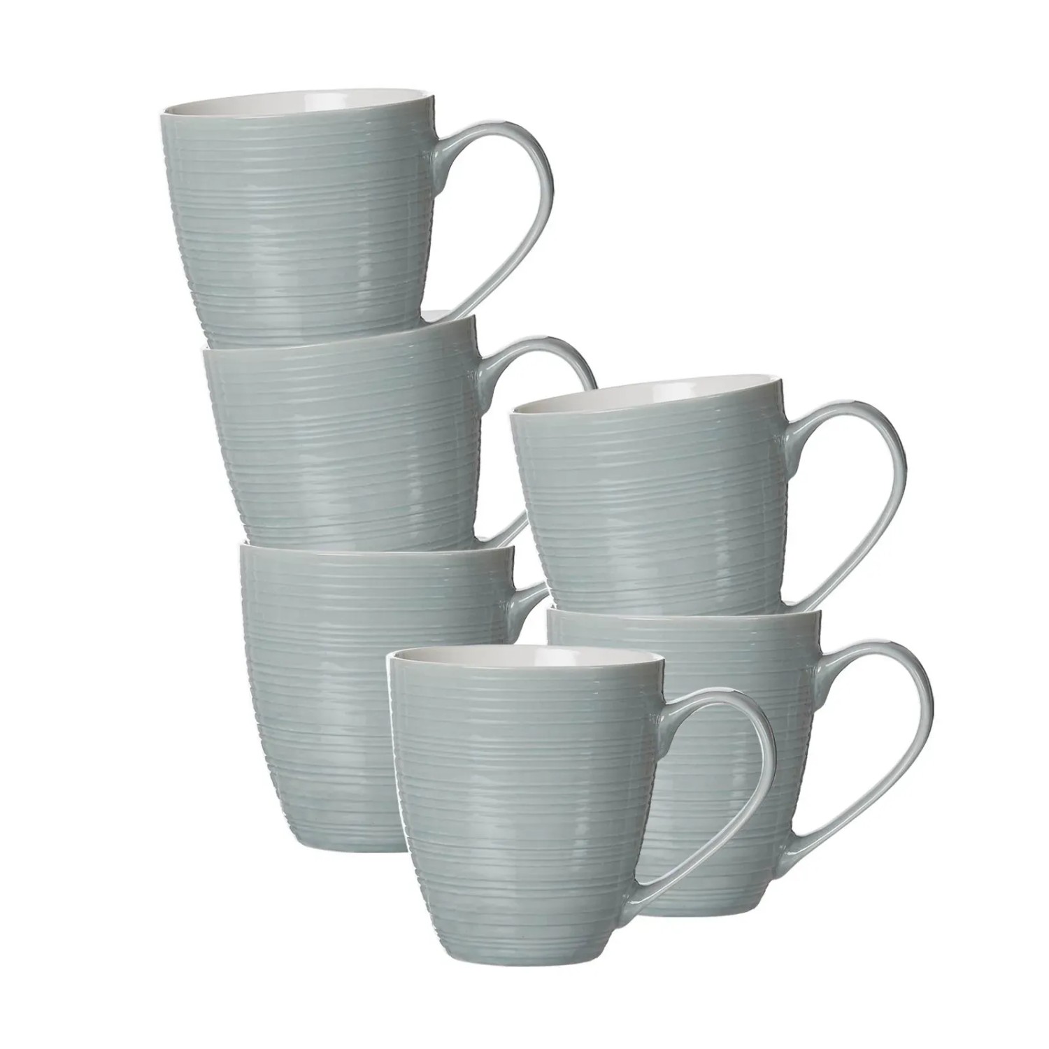 Ritzenhoff & Breker Suomi XXL Jumbobecher 550 ml 6er Set Graublau