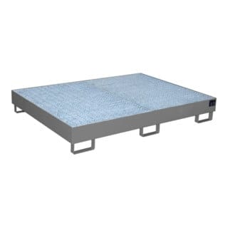 Bauer Südlohn Regalwanne RW-GR 1800, lackiert, Mausgrau