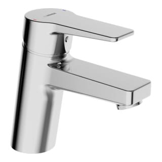 Hansa Waschtisch-Einhebelmischer HANSATWIST Eco 1,68 l/m, o ALG, Ausl. 121mm, chr