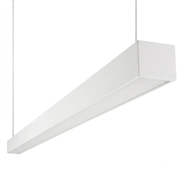 LUXULA LED Linearleuchte 40W 3000K-6500K Warm- Neutral- Kaltweiß Linearleuchte Decke Büro Hängend Dimmbar in Schwarz